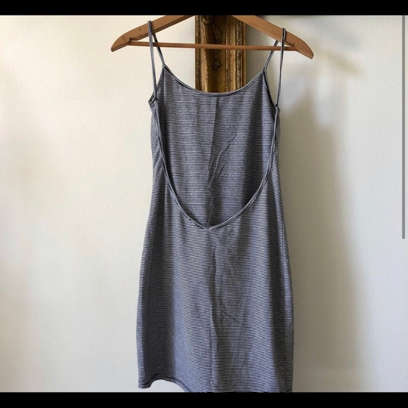 STRIPED BODYCON DRESS - Picture 2 of 5